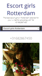 Mobile Screenshot of escortgirlsrotterdam.com